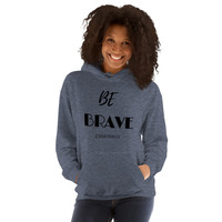 "Be Brave" Christian Unisex Hoodie - Thumbnail 5