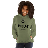 "Be Brave" Christian Unisex Hoodie - Thumbnail 6