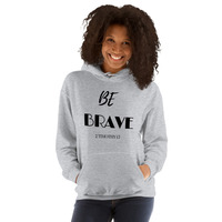 "Be Brave" Christian Unisex Hoodie - Thumbnail 7