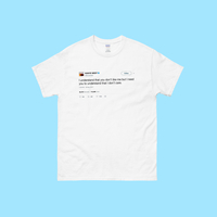 Ye West You Don't Like Me But I Don't Care T Shirt White - Thumbnail 2