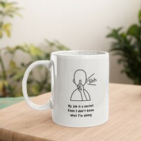 My job is a secret - 11oz mug - Thumbnail 1