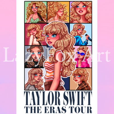 Taylor swift  eras tour art prints
