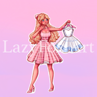 Barbie movie stickers - Thumbnail 1