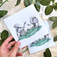 Levi & Hollow stickers & miniprints - Thumbnail 3