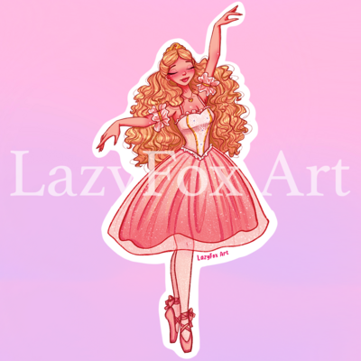 Nutcracker clara sticker