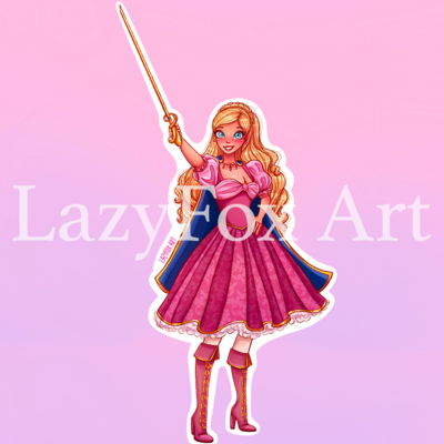 3 musketeers corinne sticker