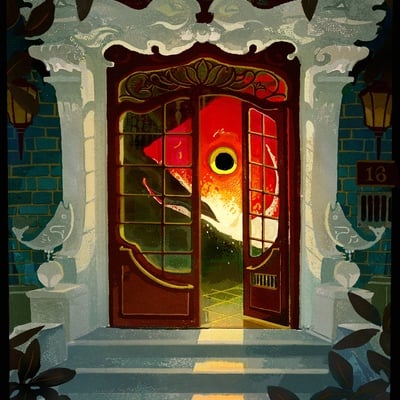 Soothsayer's house print - Thumbnail 1