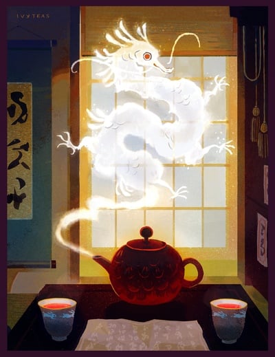 Kettlesmoke Dragon print