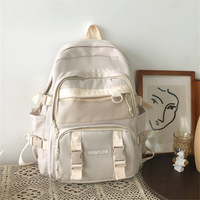 Large Capacity Backpack College Student Shoulder Bag - Thumbnail 3