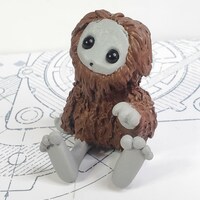 BitFoot Robot Resin Art Toy Figurine - Thumbnail 1