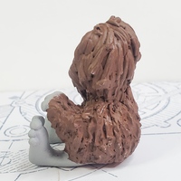 BitFoot Robot Resin Art Toy Figurine - Thumbnail 2