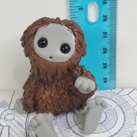 BitFoot Robot Resin Art Toy Figurine - Thumbnail 8