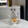PANCAKES! Robot Resin Art Toy Figure-4