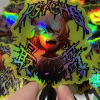 Hakos Baelz PSYCHO SAIKOU holographic sticker - Thumbnail 2