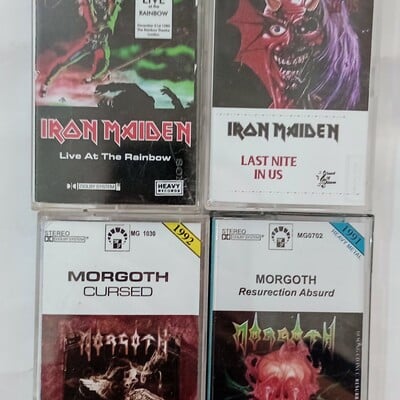 Iron maiden live's and morgoth polish tapes  - Thumbnail 1