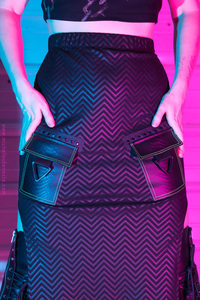 OOAK Defense Mechanism Cargo Skirt - Thumbnail 1