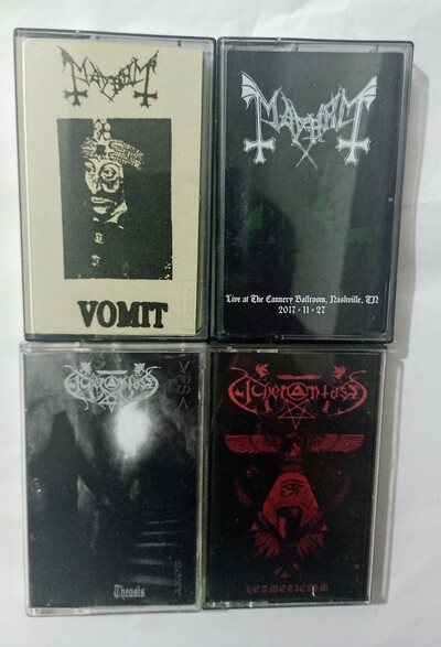 MAYHEM & ACHERONTAS Tapes 