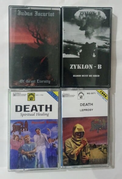 JUDAS ISCARIOT , ZYKLON B, DEATH  Tapes 