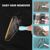 Lint Cleaner Pro Reusable Pet Hair Remover For Your Carpet Furniture Pet Beds and Car - Thumbnail 6