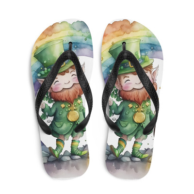 Lucky Wee Boy Frabic Flip-Flops