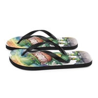 Lucky Wee Boy Frabic Flip-Flops - Thumbnail 4