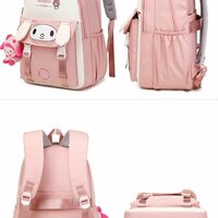 Cute Cartoon Kuromi School Backpack - Thumbnail 6