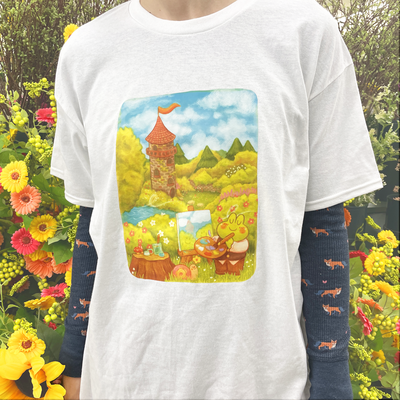 Tum and po chilling on a day off t-shirt