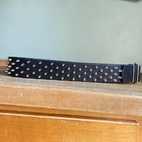 2" wide 3-2-3 Short British Stud Hips Belt - Thumbnail 1