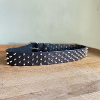 2" wide 3-2-3 Short British Stud Hips Belt - Thumbnail 4