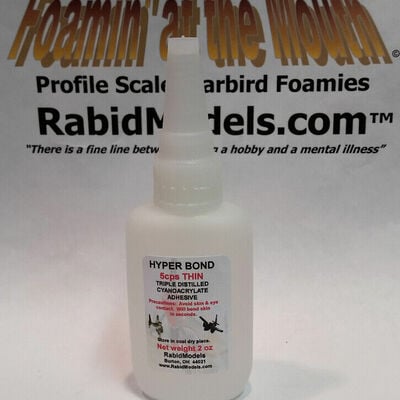 Hyperbond regular rc cyanoacrylate ca super glue (thin)