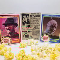 Freddy Krueger - A Nightmare on Elm Street 3:  Dream Warriors Movie Night Popcorn Custom Trading Cards  - Thumbnail 9