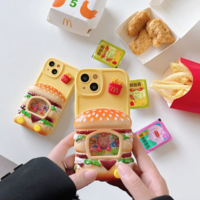 *Free Shipping*90s HAMBURGER GAME PHONE CASE - Thumbnail 1