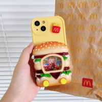 *Free Shipping*90s HAMBURGER GAME PHONE CASE - Thumbnail 3