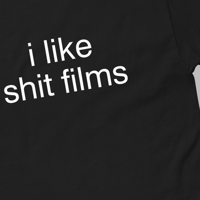 I like shxt films t shirt in black