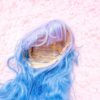 Harajuku Gradient Blue Silver Wig - Thumbnail 4