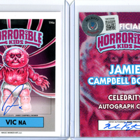 VIC Na Horrorible Kids JAMIE BOWER CAMPBELL - CELEBRITY AUTO Card - Thumbnail 1