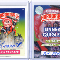 Trash CANDACE Horrorible Kids LINNEA QUIGLEY - CELEBRITY AUTO Card - Thumbnail 1