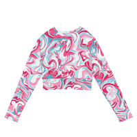 Recycled long-sleeve crop top - Thumbnail 9