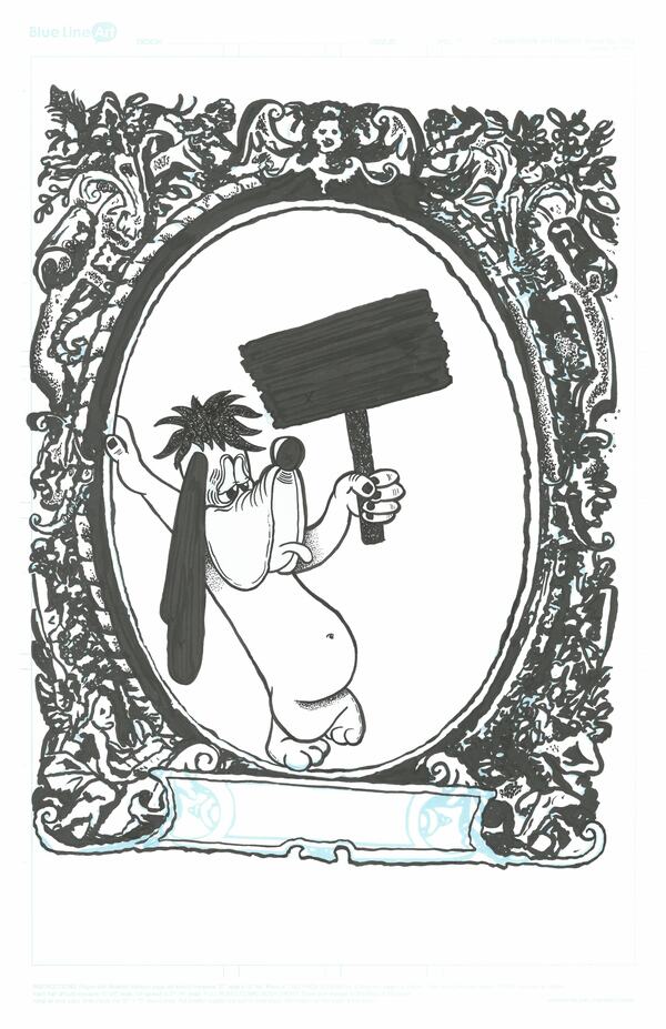 Original Art from Jon Spencer Gig Poster