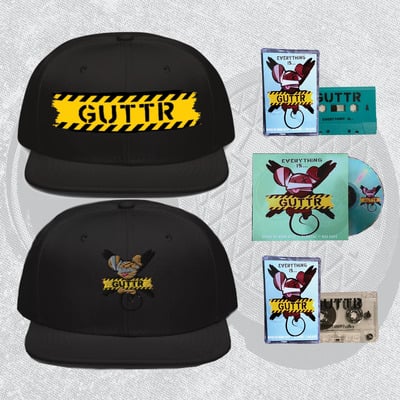 Guttr "everything is.." snapback bundle (cd or cs)