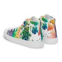 St. Patrick Womens high top canvas shoes - Thumbnail 2