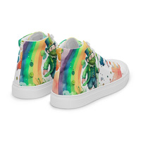 St. Patrick Womens high top canvas shoes - Thumbnail 5