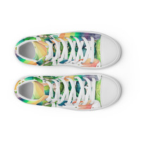 St. Patrick Womens high top canvas shoes - Thumbnail 8