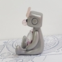 Bubble Gum Machine Robot Resin Art Toy Figure Kawaii Desk Friend Gift-2
