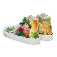 Master Coin Womens high top canvas shoes - Thumbnail 2