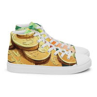 Master Coin Womens high top canvas shoes - Thumbnail 4
