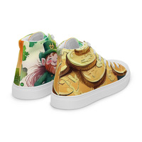 Master Coin Womens high top canvas shoes - Thumbnail 5