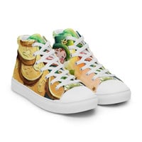 Master Coin Womens high top canvas shoes - Thumbnail 6
