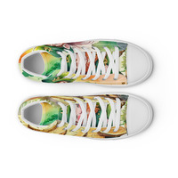 Master Coin Womens high top canvas shoes - Thumbnail 8