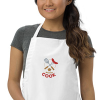 Embroidered Apron - Thumbnail 9